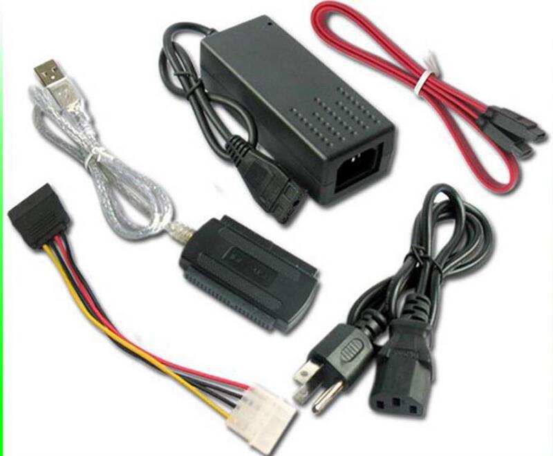 Factory wholesale USB /2.5+3.5 IDE /SATA easy drive line USB to SATA + IDE adapter