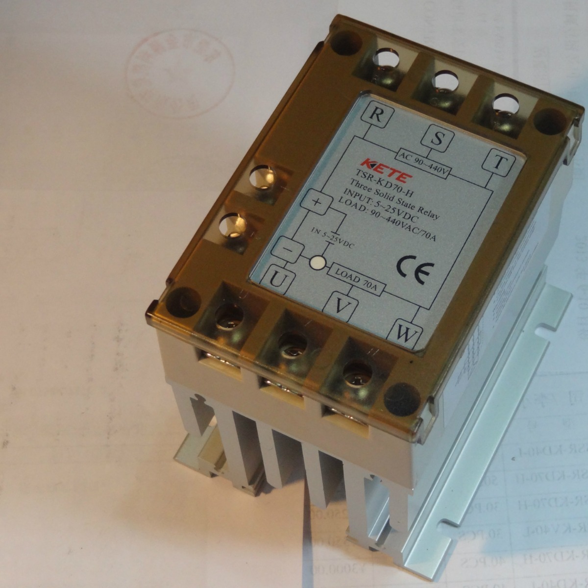 KETE科特 三相固态继电器 TSR-KD70-H