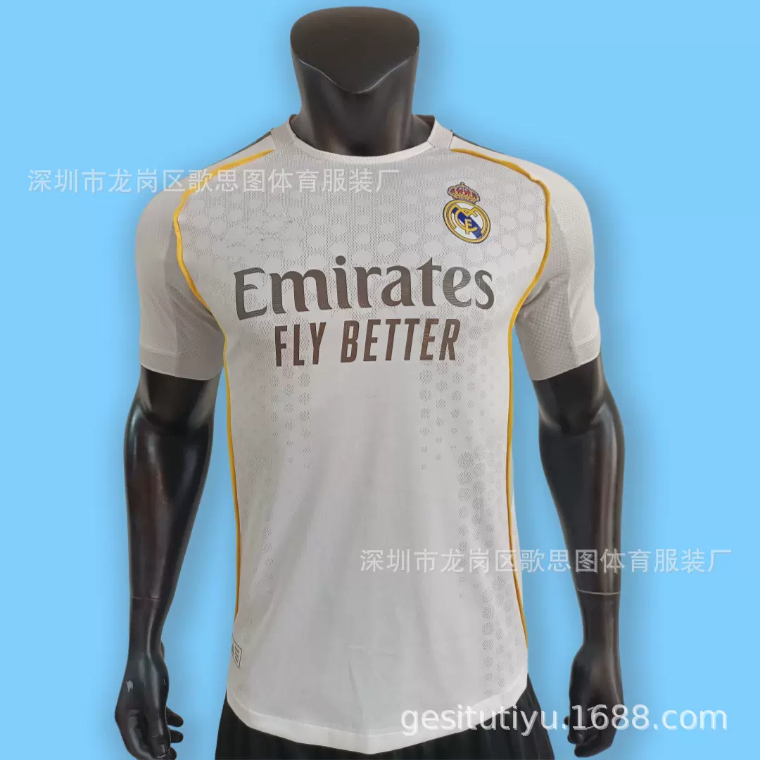 25-26球员版俱乐部皇马博卡河床足球服球衣football jersey主场客