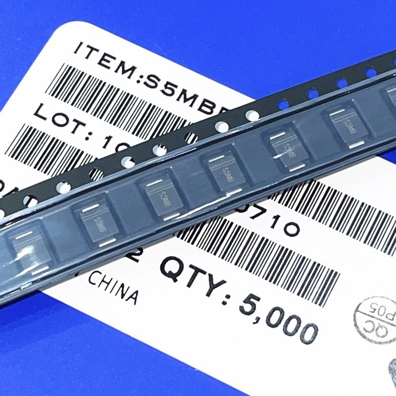 S5M SMBF封装 贴片整流二极管 5A 1000V 时科SK DO-214AA S5MBF