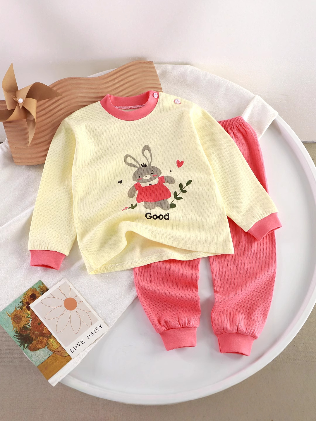 [personalizada] ropa interior infantil, abrigo de algodón para niños y niñas, abrigo de bebé, pantalones de pijama, ropa para el hogar