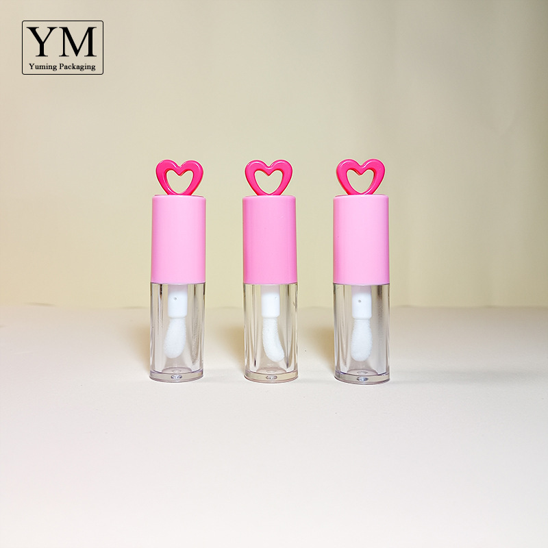 Cross-Border Lip Glaze Dispensing Bottle DIY Pendant Large Brush Lip Glaze Bottle Lip Gloss Tube Empty Tube Capacity 5ml Dispensing Bottle