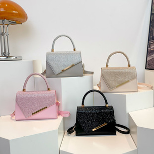 Summer small design handheld shoulder bag, fashionable one-shoulder bag