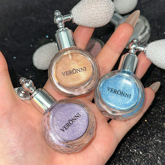 Net red airbag glitter high-gloss powder fine flash spray pearlescent fragrance powder glitter Joker powder wholesale