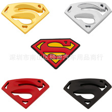 汽车个性装饰贴 superman超人汽车车身贴 3D金属车标侧标尾标