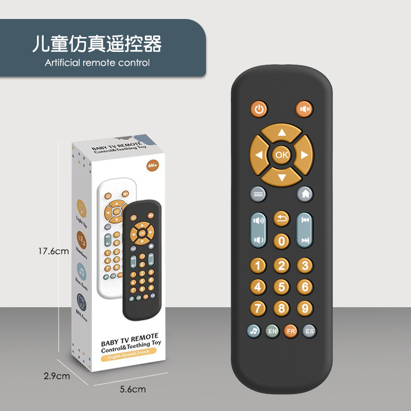 国境を越えた乳幼児テレビシミュレーションリモコン児童テレビリモコン音楽学習早教知育赤ちゃん玩具|undefined