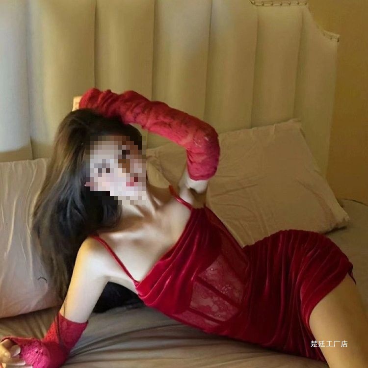 드레스 핫걸 레이스 피쉬본 새해 크리스마스 레드 힙 스커트 벨벳 슬링 배틀 가운 섹시 데이트 도매