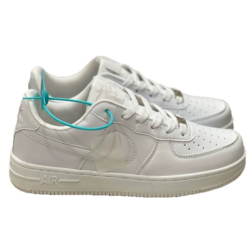 莆田夏 AF1 エアフォースワンホワイトライトブルーカジュアルキャンパスカップルダブルフックイン男性と女性のトレンディなスポーツシューズ|undefined