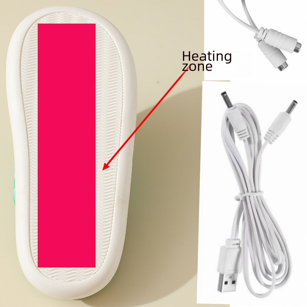 USB slippers heating shoes cross-border supply USB down slippers_voghion.com