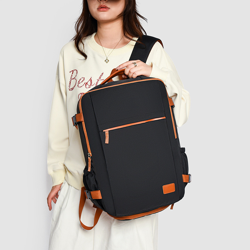 Mochila transfronteriza, mochila para hombres y mujeres, mochila para viajar, mochila casual, moda universal, mochila para estudiantes universitarios, computadora portátil