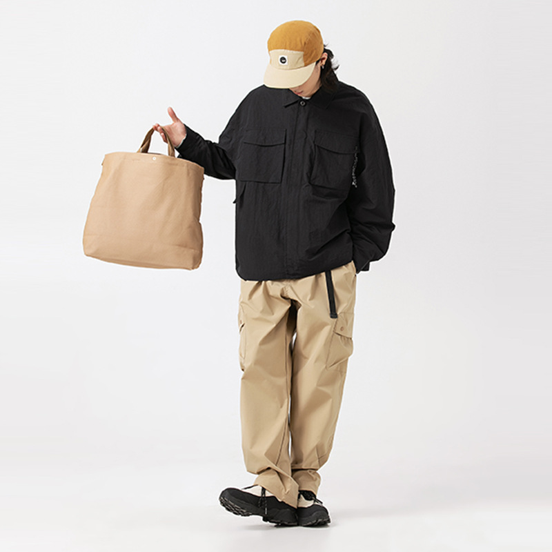 AUGRAW Mountain Multi Bag ohlapne delovne hlače unisex casual hlače 2023 nove moške delovne hlače_voghion.com