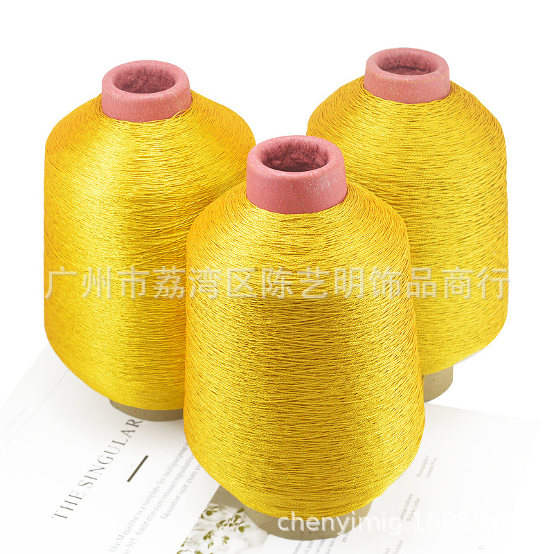 大卷金银线3股6股9股金线银线编手链戒指项链挂绳DIY金扫把线绕线