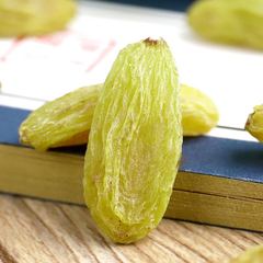 新疆吐魯番葡萄乾零食無核大顆粒 大綠香妃樹上黃零食2500g