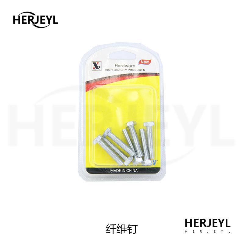 Los fabricantes suministran accesorios de hardware para muebles, tornillos hexagonales, M6-M10 con alto contenido de carbono, juego de accesorios multitamaño/16-50