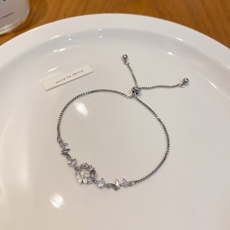 S274 실버~꽃팔찌