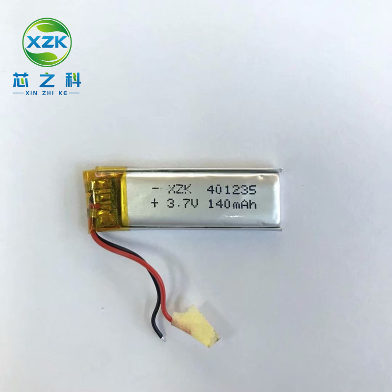 3.7V电芯401235聚合物锂电池120MAH蓝牙耳机点读笔智能穿戴数码