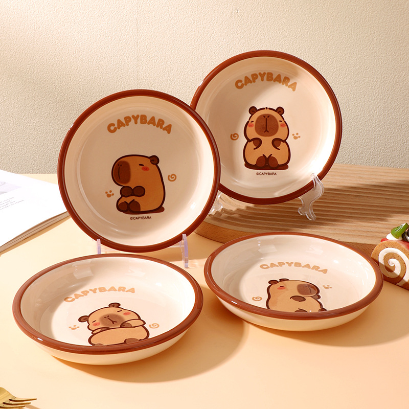 Cuenco de arroz Kapi Barami Cuencos y platos lindos Vajilla para el hogar Cuencos pequeños de dibujos animados de alto valor Regalos Cuencos de pareja