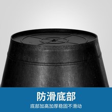 牛筋水桶圆桶加厚手提水泥桶挑胶皮塑料小多用途粪桶胶桶橡胶桶抗