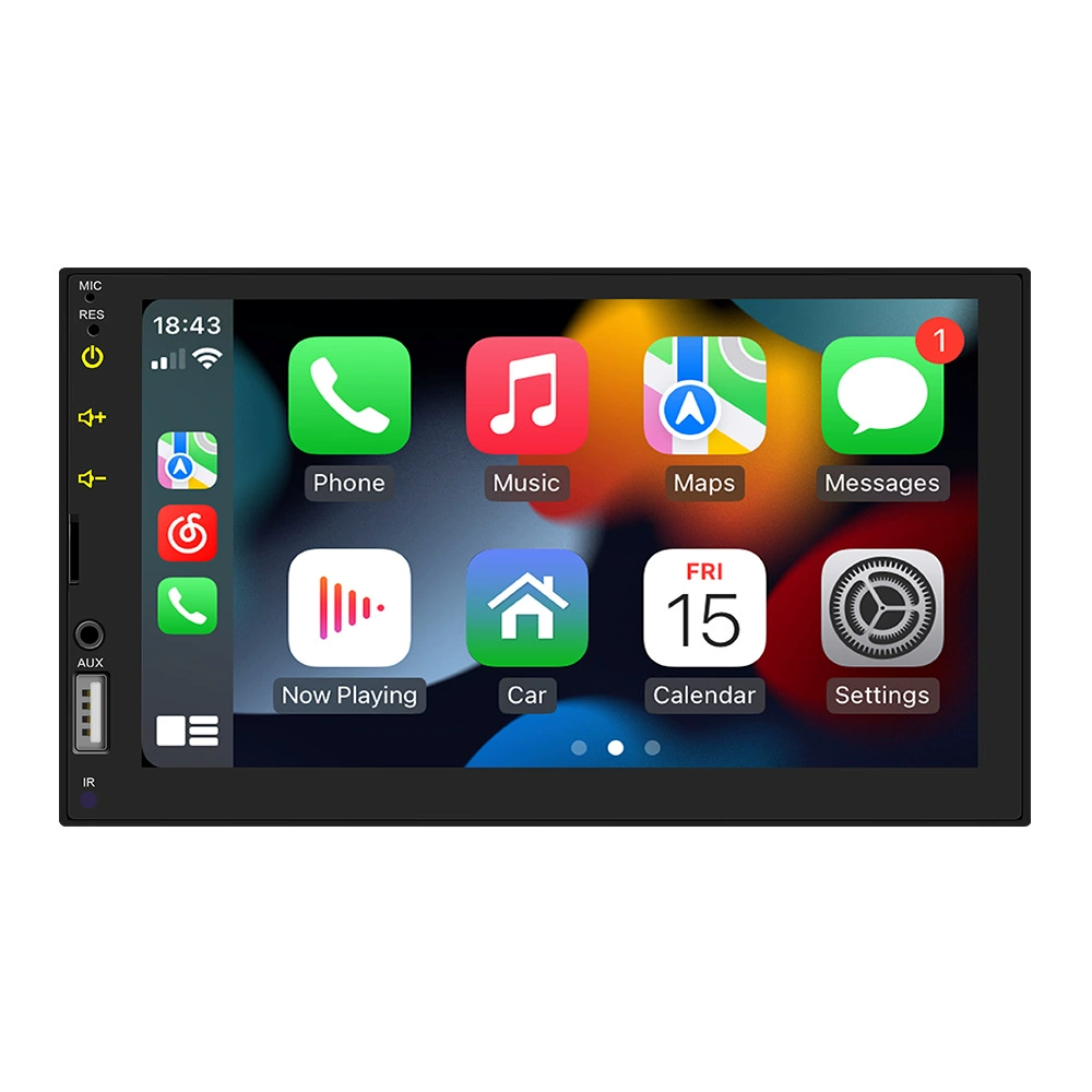 Проводной CarPlay 7-дюймовый автомобильный MP5 плеер HD инвестированный изображение Bluetooth MP3 автомобильная вилка радиоприемник