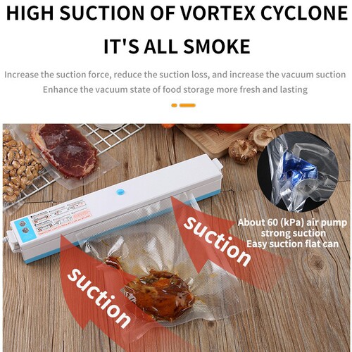 Home kitchen small fully automatic food packaging machine packaging sealing plastic sealing machine vacuum machine vacuum sealing machine