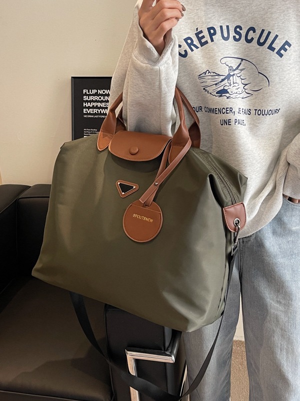Bolsa de viaje de corta distancia para hombres y mujeres de gran capacidad simple bolso de la momia bolso de mano portátil ligero equipaje de la aptitud