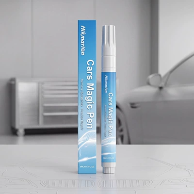 Cross-Border Foreign Trade Full English Version Hikmarion Car Light Scratch Repair Pen Paint Scratch Refurbishment Touch-Up Pen