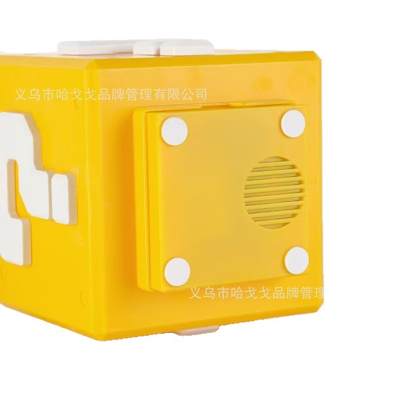 10 × 10CM lámpara de interrogación de Mario lámpara USB recargable LED lámpara de noche dormitorio dormitorio luz de atmósfera