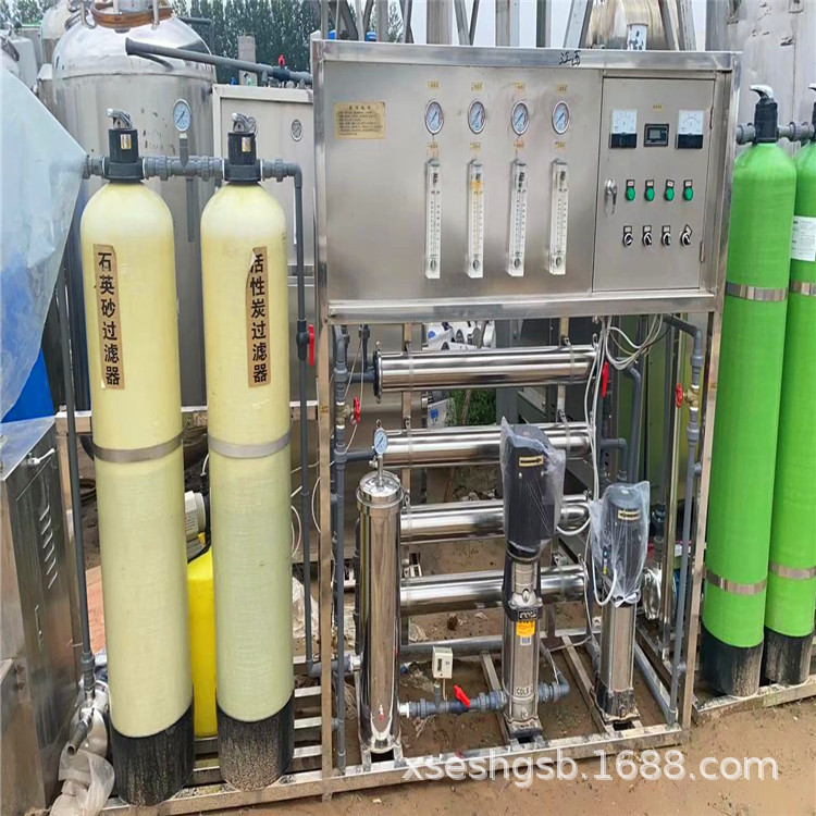 二手1-20吨单机双机水处理超滤装置 0.5-30RO吨水处理设备超滤设