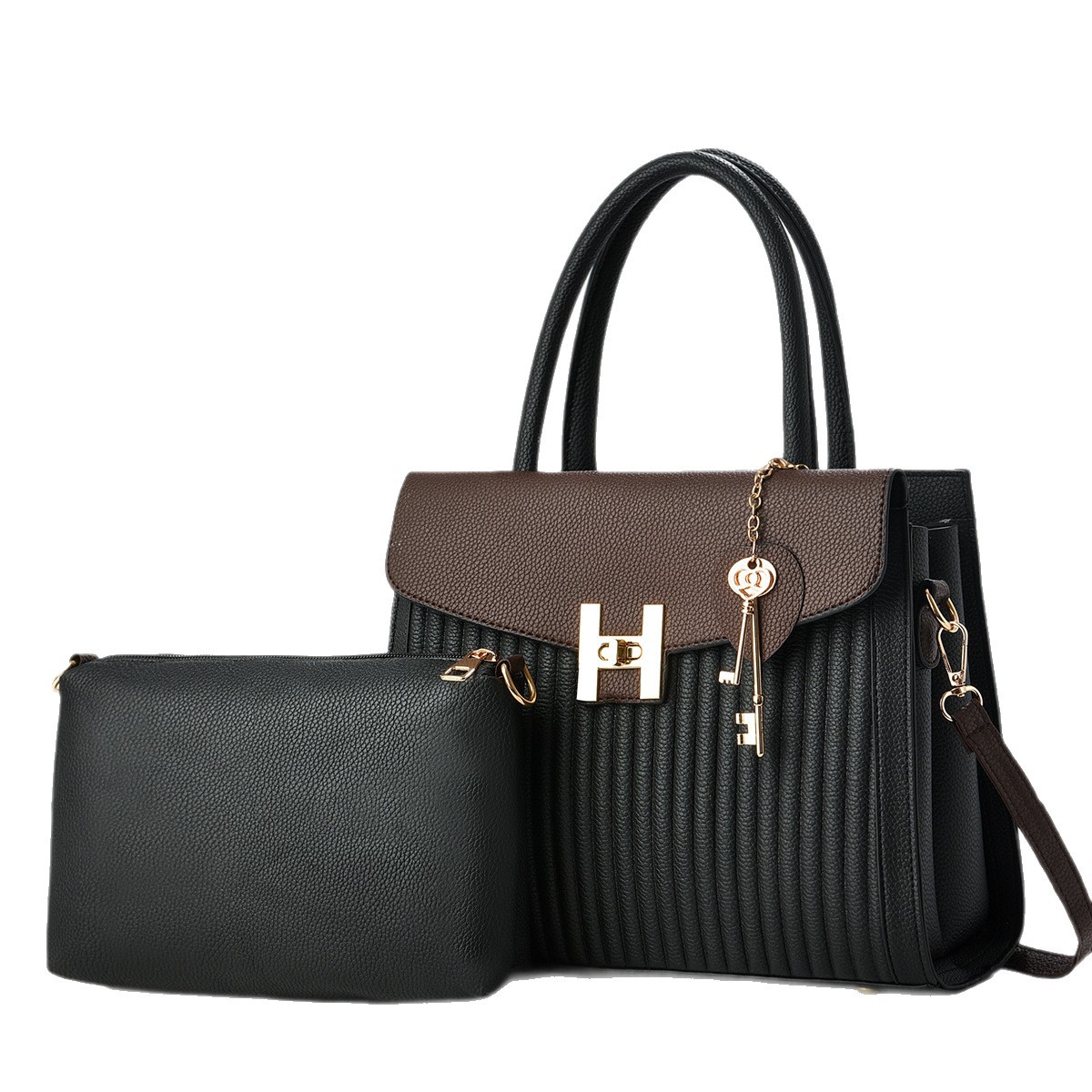 2025 nuevo bolso de hombro para mujer, bolso de estilo de viaje de trabajo, bolso de temperamento de moda casual de mujer de gran capacidad