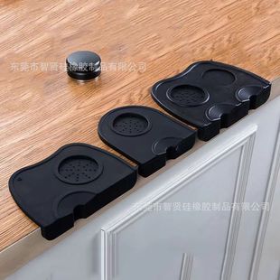 Factory spot coffee silicone pad corner pad powder hammer pad stainless steel powder base powder rack coffee supplies