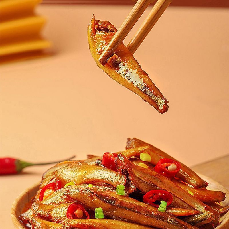 Jinzai 干物深海魚スナック小包装湖南名物食品スナックカジュアルスナック卸売|undefined