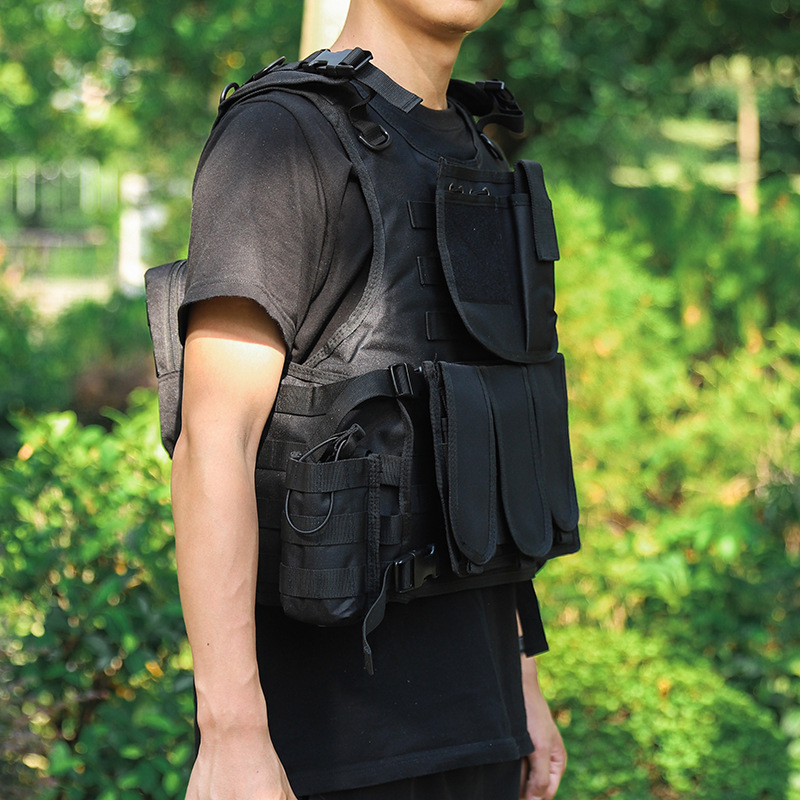 아마존 다기능 조합 조끼 MOLLE 개발 훈련 CS 위장 야외 전술 조끼