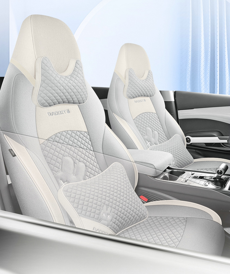 BYD yuan plus seat cover fully surrounded by four seasons breathable cotton and linen car seat cover glory version yuan plus special cushion