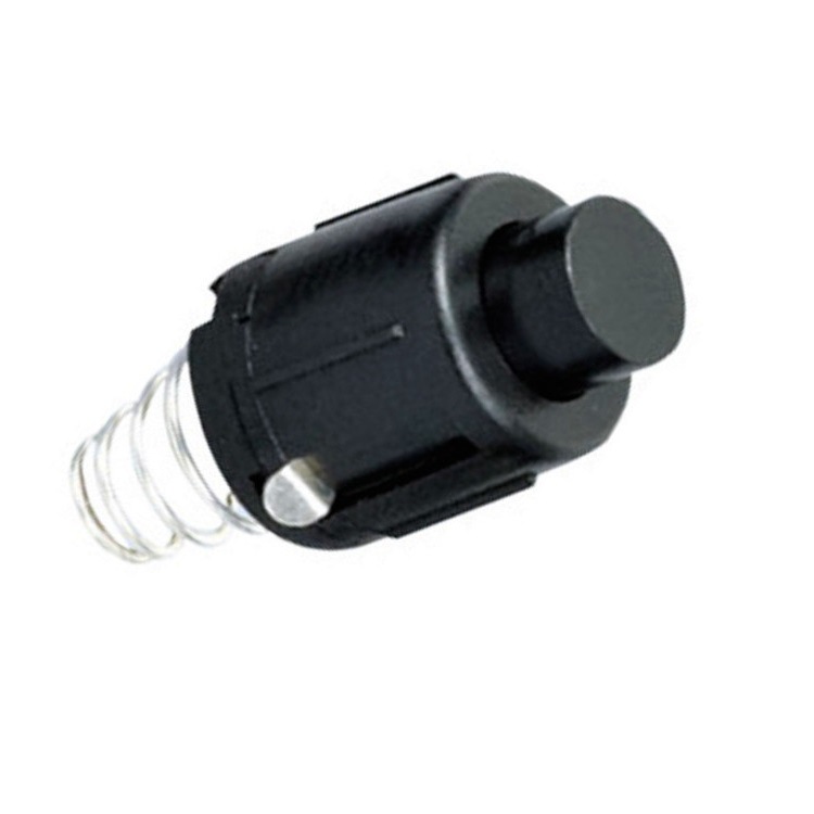 10x13.8自锁手电筒开关  圆形按钮手电开关  10*13.8mm自锁开关