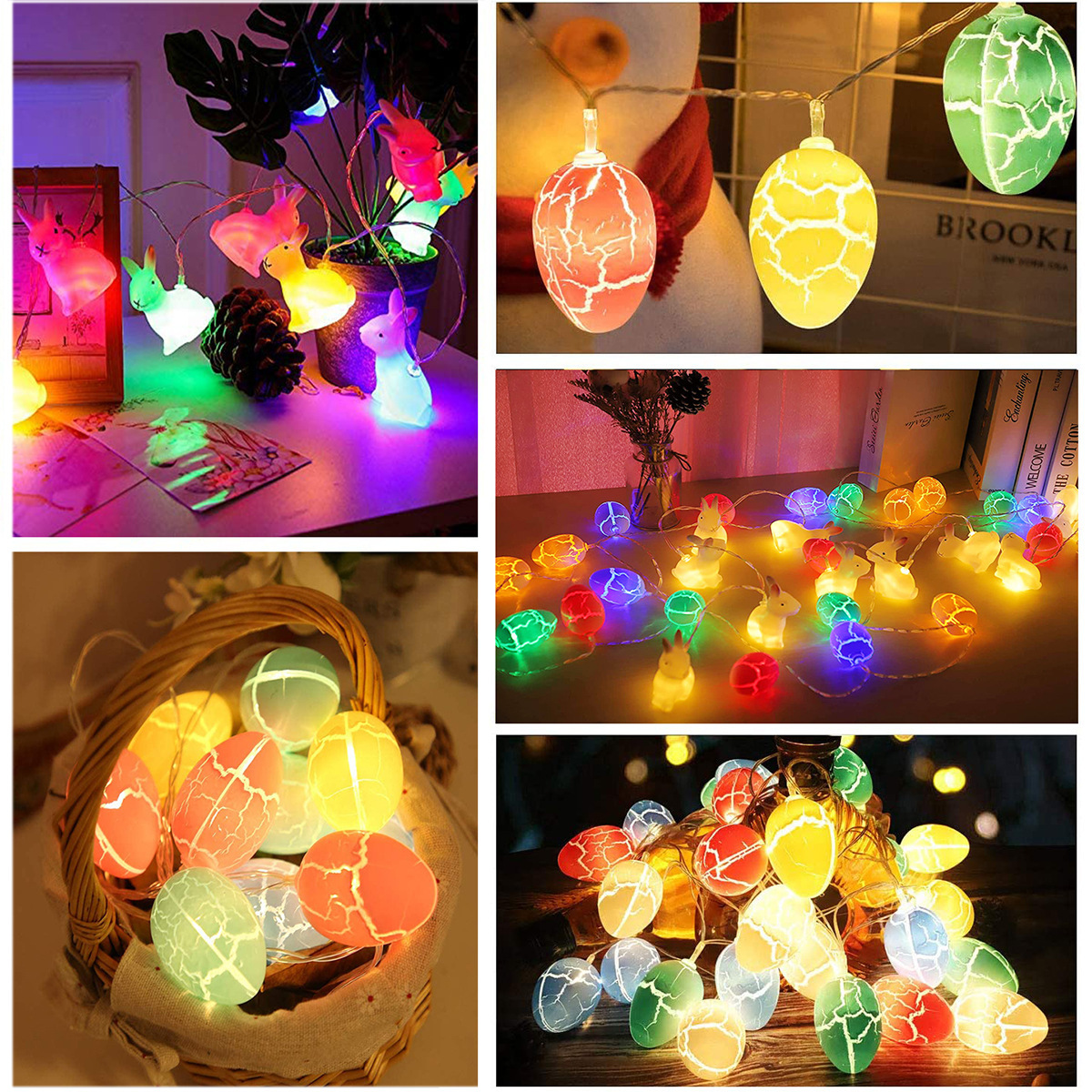 Easter Cute Pc Festival Lightings 1 Set display picture 4