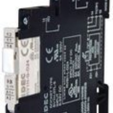 IDEC各式接口继电器SPDT 12V 6A DIN轨安装单刀双掷RV8H-S-D24