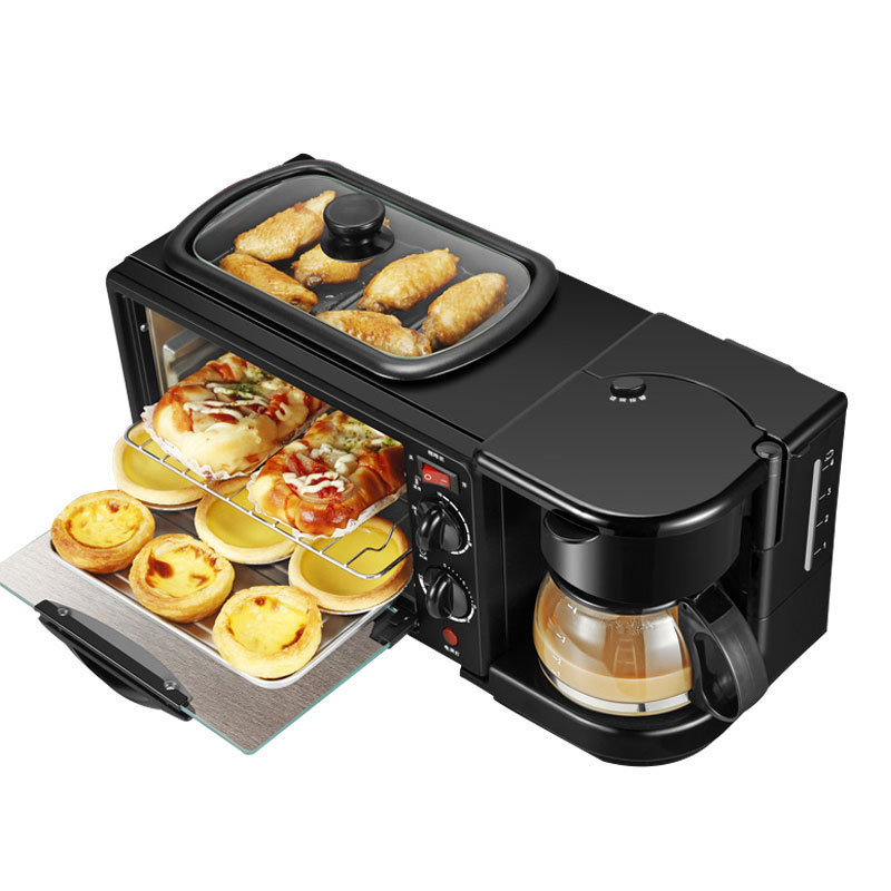 多機能朝食メーカー 3in1コーヒーメーカー 多機能電気オーブン パン焼き機 多機能ミニバージョン|undefined