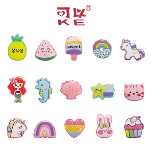Cute Cartoon Resin Patch Children's Accessories Phone Case Hairpin Material Resin Accessories DIY Accessories