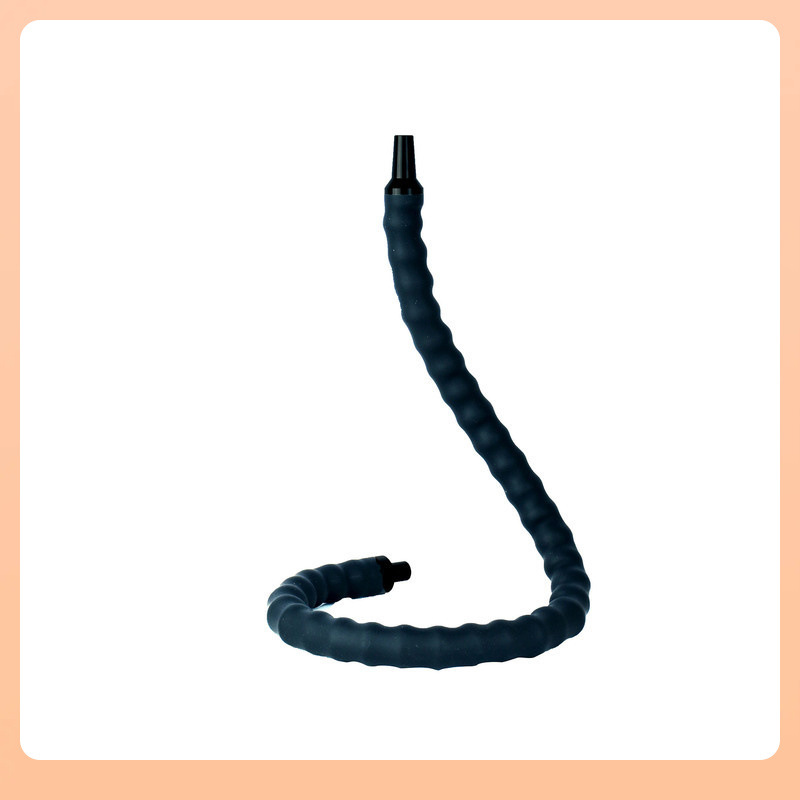 ✅ Cross-Border New Product Free-Hand Shisha Hose Flexible Shisha Pipe Shisha Hose Accessories Curved Handle