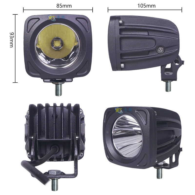 lámpara de alta potencia LED lámpara de alto brillo lámpara de motocicleta lámpara de aluminio