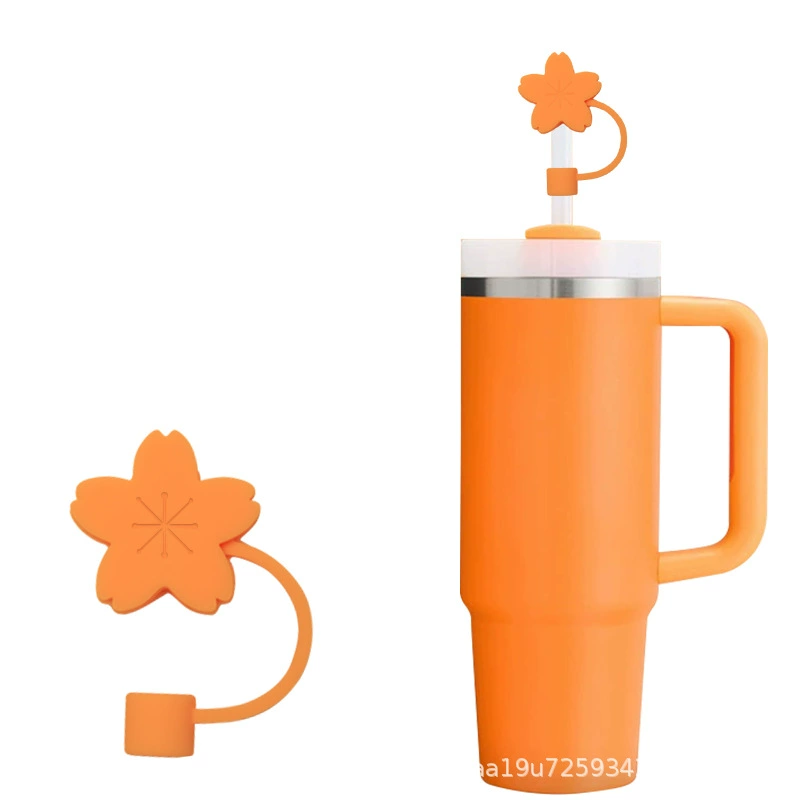 (Cross-border trading), silicone dustproof straw, universal decorations, set, 10mm