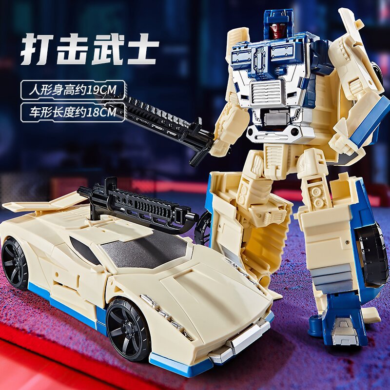 Weishuang 8018 Animation Edition Optimus Wasp Alliance Leader Car Transformation Robot Toy Model Hand