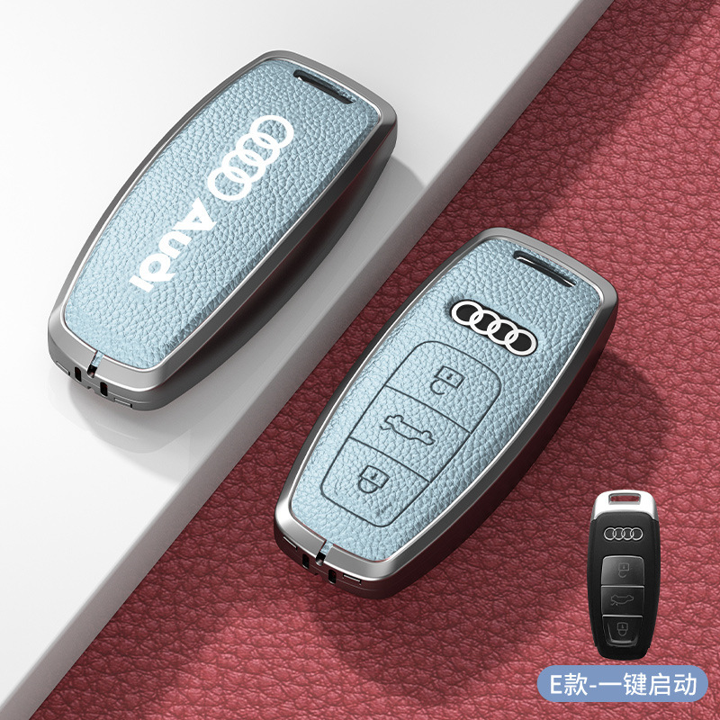 2021 アウディキーカバー A4L/q5L/Q7/A5/A6L/A8Q8 車のキーバッグ男性と女性のシェルバックルに適しています。|undefined