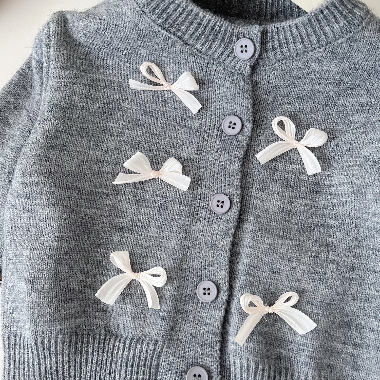 Mädchen Strickjacke Mit Tüllrock Set Für Den Herbst_voghion.com