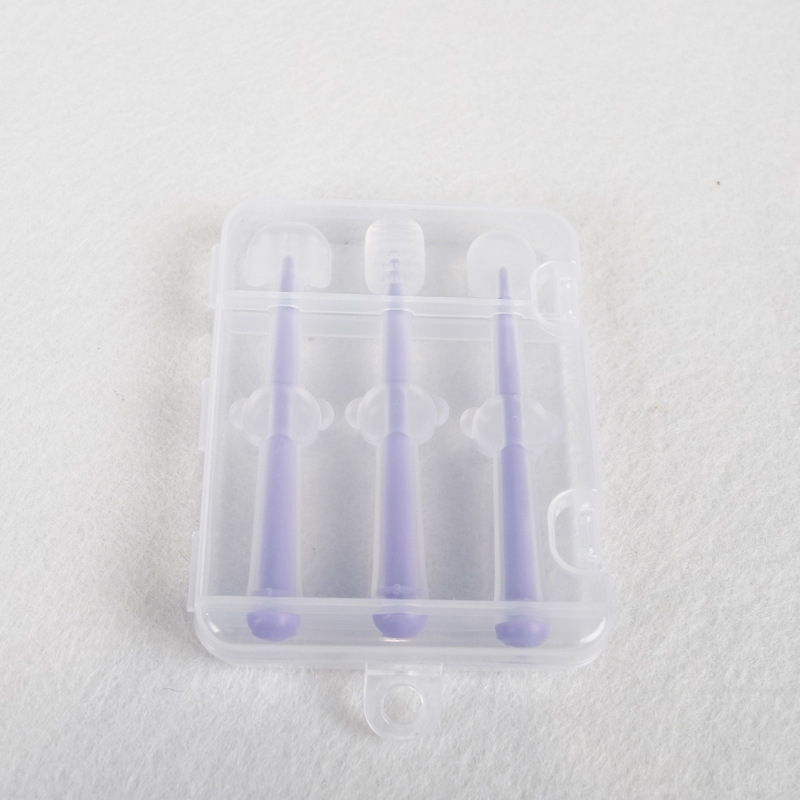 Cepillo de dientes para bebés pezón de silicona bebé recién nacido cepillado 0-1 años de edad revestimiento de lengua combinación de limpieza oral
