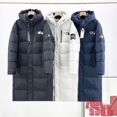 25冬季超长款羽绒服申敏儿同款男女款情侣款面包服夹克外套潮服