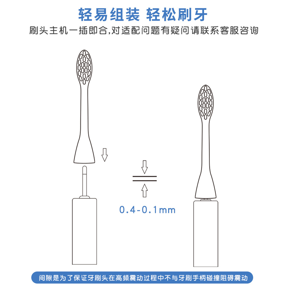 Amazon patent non-infringement Meihong adapts to Philips electric toothbrush head ONE series HY1100/HY1200