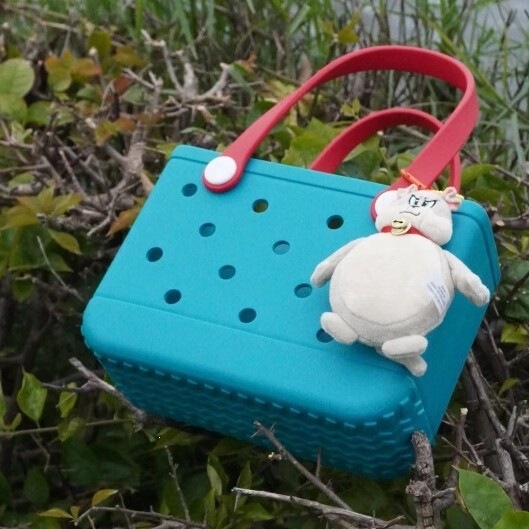 Hot-Selling 2026 Shoulder Bag Beach Bag Eva Beach Bag DIY Handle Color-Blocking Waterproof Perforated Beach Bag Hot-Selling 2026 Shoulder Bag Beach Bag Eva Beach Bag DIY Handle Color-Blocking Waterproof Perforated Beach Bag