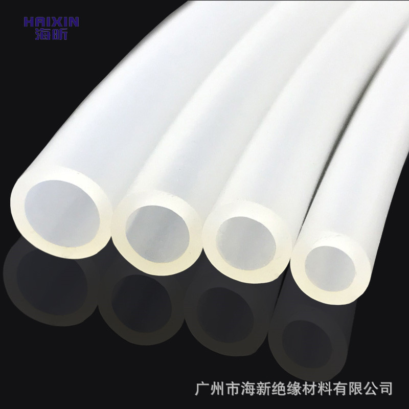 供应透明硅胶管 8x11内径8外径11mm食品级无味透明绝缘矽胶套管