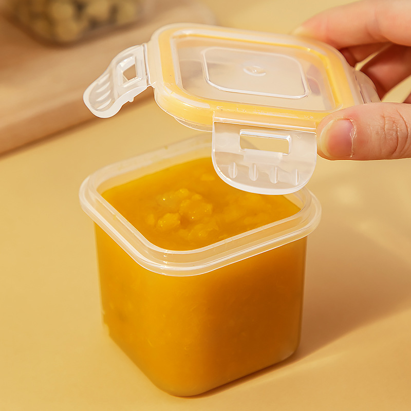 Children's Food Supplement Box, High Temperature Resistant Lunch Box, Steamable Egg Custard Bowl, Microwaveable and Fresh-Keeping Baby Food Supplement Bowl